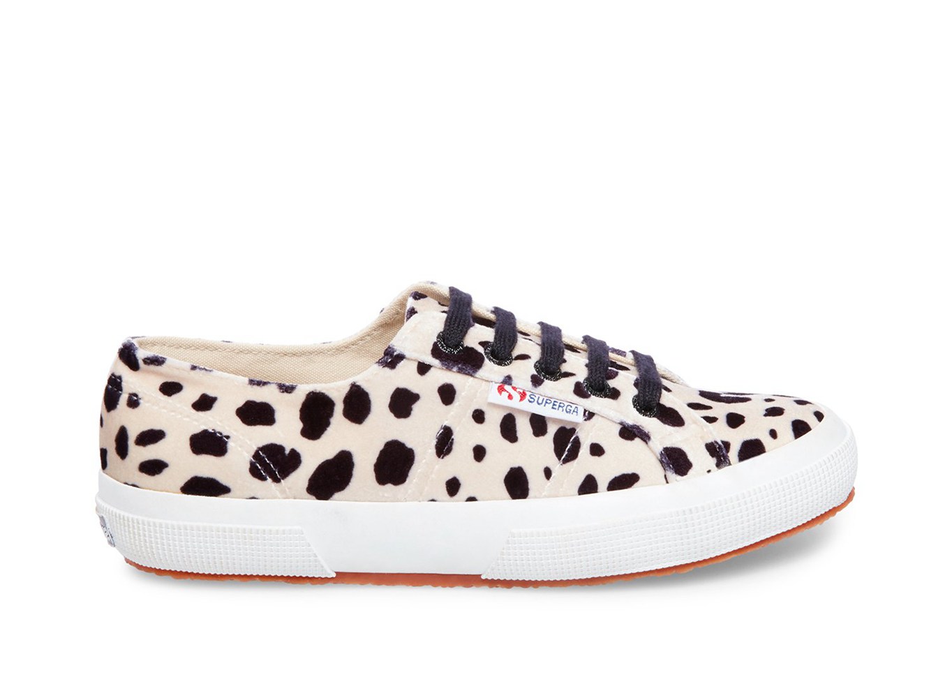 Tenis Feminino Bege/Marrom - Superga 2750 Fanvelvetw - WGHCA-9023